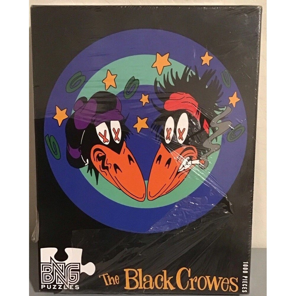 The Black Crowes BNG 1000pc Round Puzzle Bottleneck Gallery NIB READ